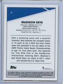 2021 Topps Chrome Tennis Madison Keys