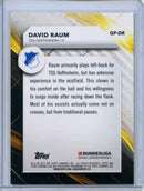 2021-22 Topps Bundesliga Stadium Club Chrome David Raum Golden Promises