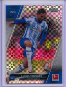 2021-22 Topps Chrome Bundesliga Soccer Lucas Tousart X-Fractor Refractor 189/250