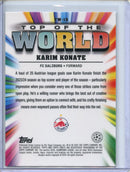 2024-25 Topps Finest UEFA Karim Konate Top Of The World