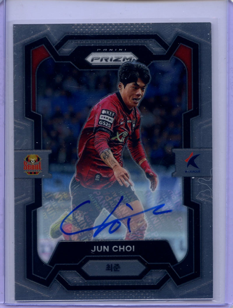 2024 Prizm K-League Soccer Jun Choi Autographs