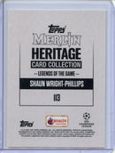 2023-24 Topps Merlin Heritage Card Collection Shaun Wright-Phillips Legends Of The Game