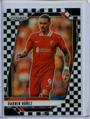 2024-25 Panini Prizm Premier League Darwin Nunez Black And White Checker