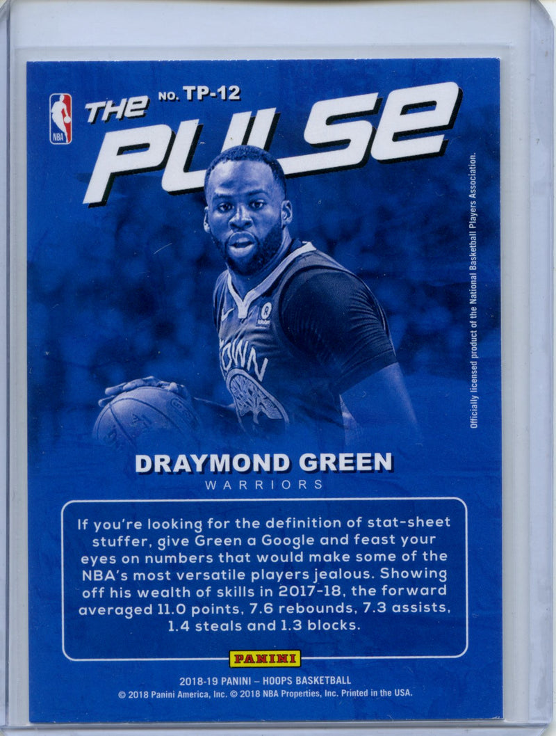 2018-18 NBA Hoops Draymond Green The Pulse