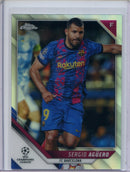 2021-22 Topps Chrome UEFA CL Sergio Aguero Refractor