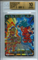 2023 Wild Resurgence SSB Son Goku VS Golden Frieza Spirit Clash SR