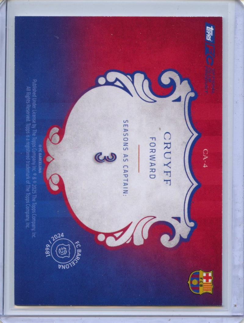 2024-25 Barcelona 125th Anniversary Johan Cruyff Capita
