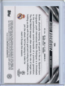 2023-24 Topps Chrome UEFA Alvaro Rodríguez Aqua Prism Refractor