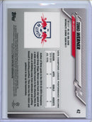 2019-20 Topps Chrome UEFA CL Timo Werner Purple Carbon Refractor