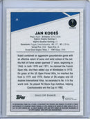 2021 Topps Chrome Tennis Jan Kodes