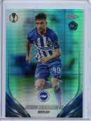 2023-24 Topps Chrome UEFA Facundo Buonanotte Aqua Prism Refractor