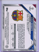 2021-22 Topps Chrome UEFA CL Sergio Busquets Refractor