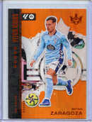 2025-26 Panini Pitch Kings Bryan Zaragoza Amber 63/75