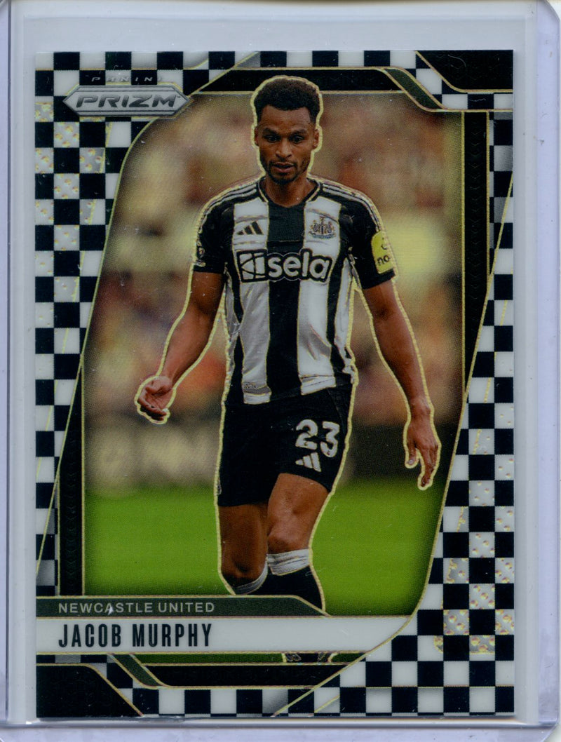 2024-25 Panini Prizm Premier League Jacob Murphy Black And White Checker