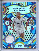 2024-25 Topps Real Madrid Team Set Ronaldo Nazario Flamenco Flare Relics 11/250