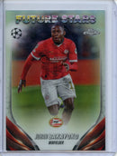 2023-24 Topps Chrome UEFA Johan Bakayoko Refractor