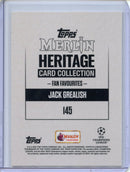 2023-24 Topps Merlin Heritage Card Collection Jack Grealish Fan Favourites