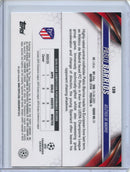 2023-24 Topps Chrome UEFA Pablo Barrios Aqua Prism Refractor