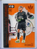 2025-26 Panini Pitch Kings Leo Roman Amber 65/75