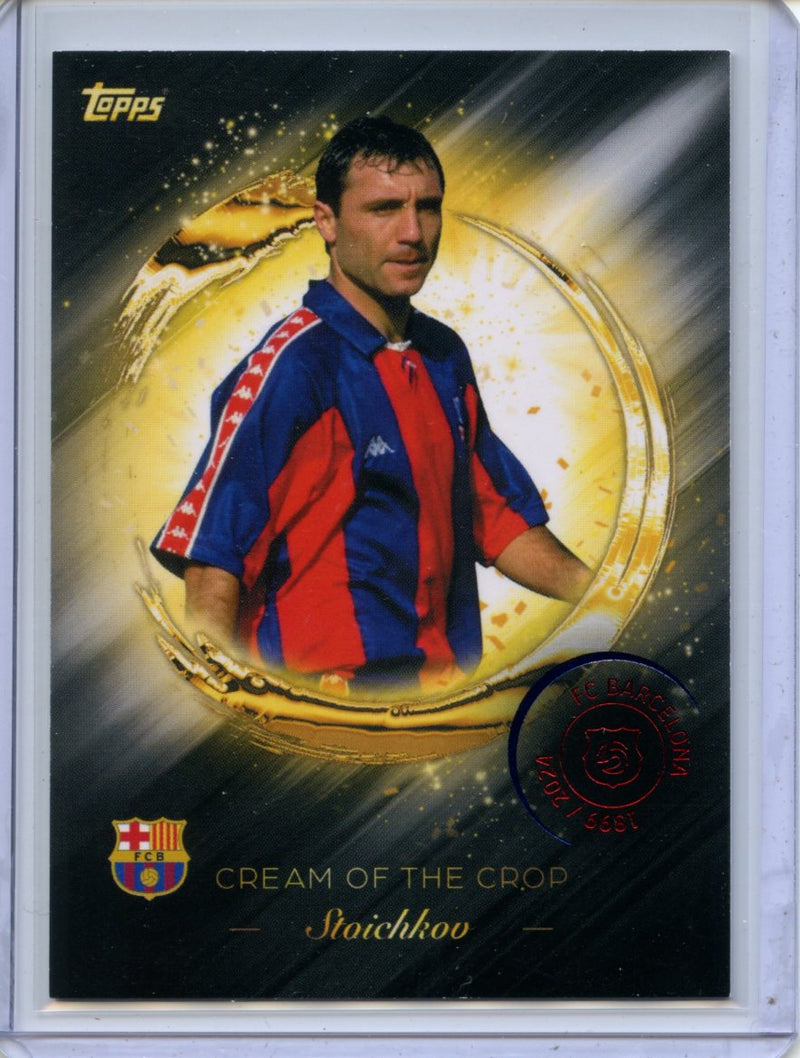 2024-25 Barcelona 125th Anniversary Hristo Stoichkov Cream of the Crop