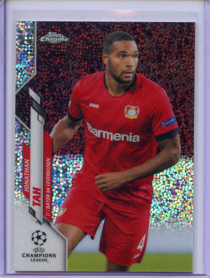 2019-20 Topps Chrome UEFA CL Jonathan Tah Speckle Refractor