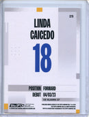 2024-25 Topps Real Madrid Team Set Linda Caicedo Aqua 45/75
