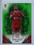2023-24 Topps UEFA CC Darwin Nunez Green Foilboard 30/99