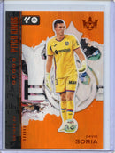 2025-26 Panini Pitch Kings David Soria Amber 67/75