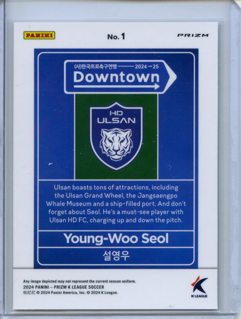 2024 Prizm K-League Soccer Young-Woo Seol Downtown