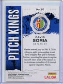 2025-26 Panini Pitch Kings David Soria Amber 67/75