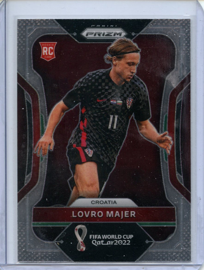 2022 Panini Prizm FIFA World Cup Qatar Lovro Majer