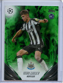 2023-24 Topps UEFA CC Lewis Miley Green Inferno 40/125