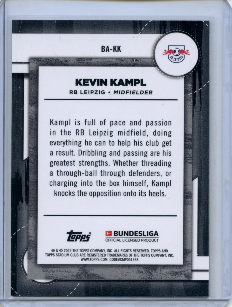 2021-22 Topps Bundesliga Stadium Club Chrome Kevin Kampl Ball Artists