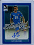 2024-25 Donruss Mattia Zaccagni The Beautiful Game Blue 46/99