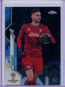 2019-20 Topps Chrome UEFA CL Alex Meret Sapphire Refractor