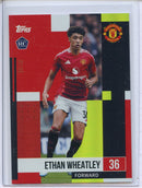 2024-25 Topps Manchester United Team Set Ethan Wheatley Yellow 30/50