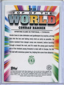 2024-25 Topps Finest UEFA Conrad Harder Top Of The World