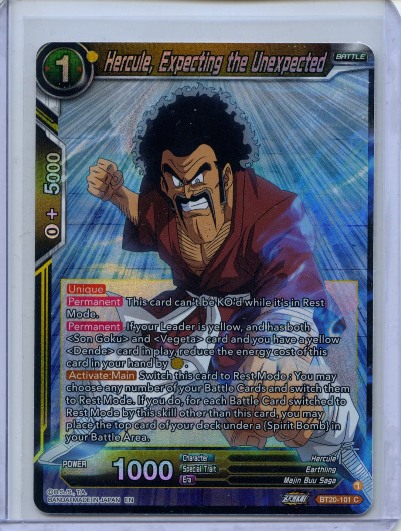 Hercule, Expecting The Unexpected - Power Absorbed BT20-101 C Foil