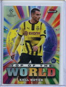2024-25 Topps Finest UEFA Kjell Watjen Top Of The World