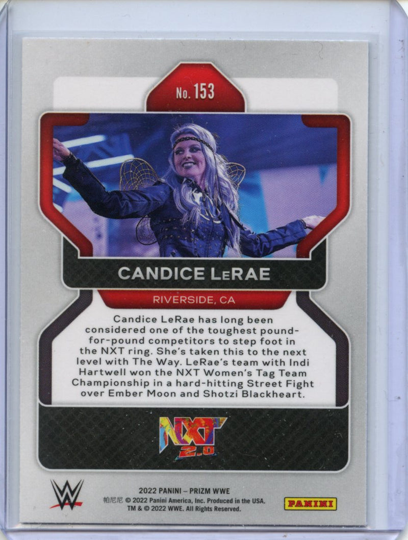 2022 Prizm WWE Candice LeRae