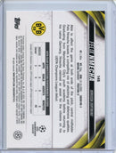 2023-24 Topps Chrome UEFA Felix Nmecha Aqua Prism Refractor