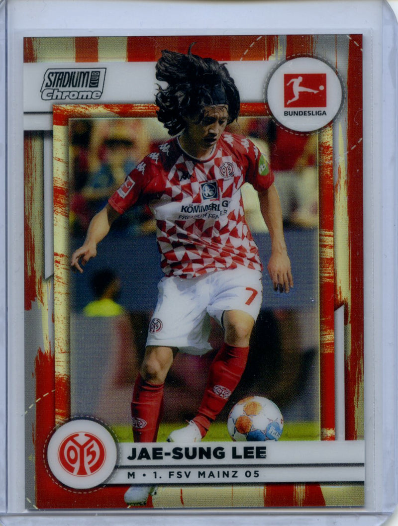 2021-22 Topps Bundesliga Stadium Club Chrome Jae-Sung Lee Ball Artists