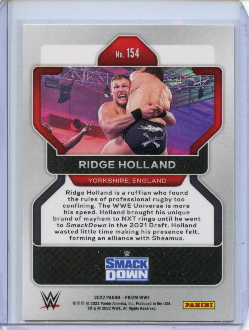 2022 Prizm WWE Ridge Holland