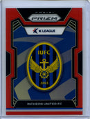 2024 Prizm K-League Soccer Incheon United FC Team Logo Red 69/99