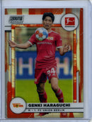 2021-22 Topps Bundesliga Stadium Club Chrome Genki Haraguchi Ball Artists