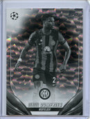 2023-24 Topps UEFA CC Denzel Dumfries Black And White Icy Foil 73/150