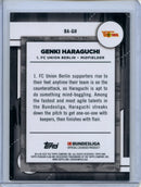 2021-22 Topps Bundesliga Stadium Club Chrome Genki Haraguchi Ball Artists