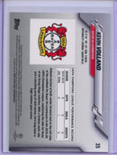 2019-20 Topps Chrome UEFA CL Kevin Volland Sapphire Refractor