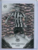 2023-24 Topps UEFA CC Kieran Trippier Black And White Icy Foil 98/150