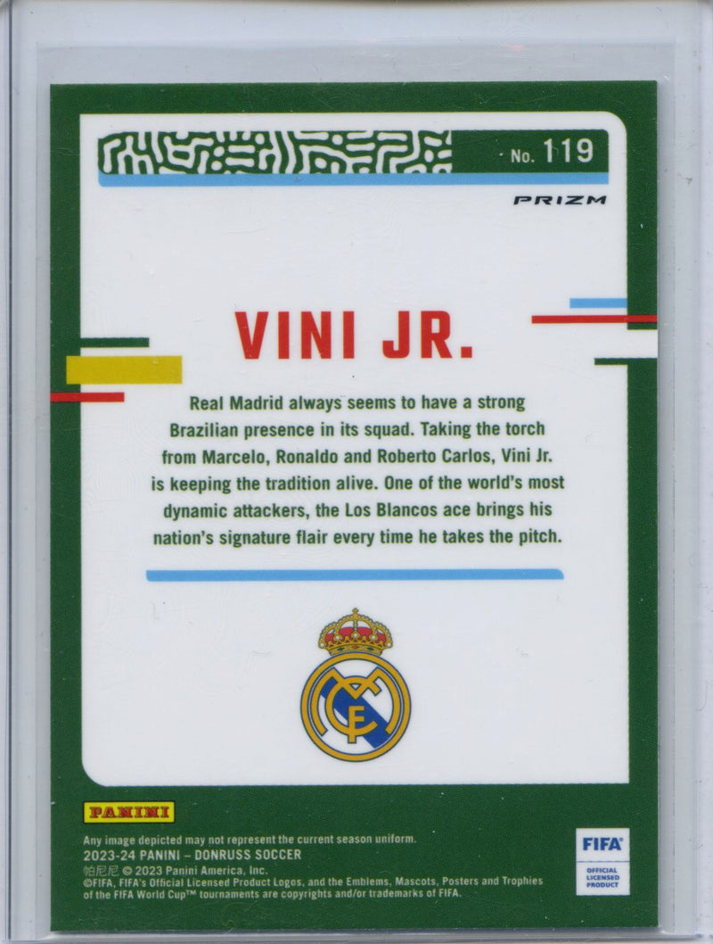 2023-24 Donruss FIFA Vini Jr Optic Holo